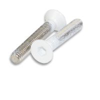 Senkschraube, M4x25mm Inbus, rostfrei, weiss