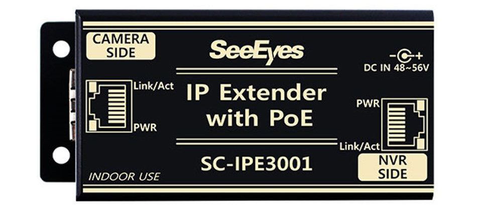 Ethernet, Poe Extender SC-IPE3001