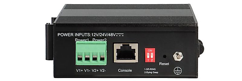 Gigabit Switch Industrie, managed 4-PoE Port NSMI-4004M0A