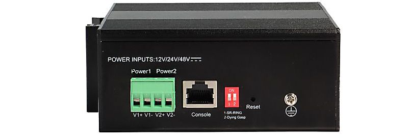 Gigabit Switch Industrie, managed 8-PoE Port NSMI-4008M0A