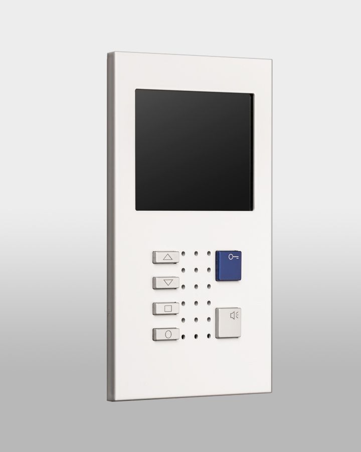 Station intérieure VTC42, alu revêtu, blanc