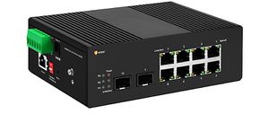 Gigabit Switch Industrie, managed 8-PoE Port NSMI-4008M0A