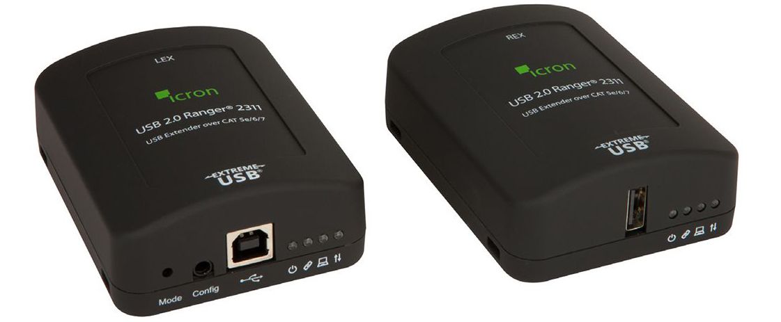 USB-Verlängerung bis 100 m über CAT 5e/6/7