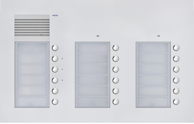 Station extérieure encastrée PUK18/3R