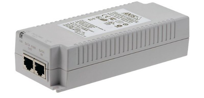 High Power-over-Ethernet 1 canal AXIS 1P-MIDSPAN T8134